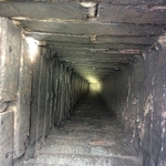 Unlined brick flue