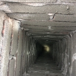First coat of Thermocrete
