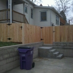 NEW CEDAR FENCE