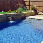 Renovation with new waterfalls