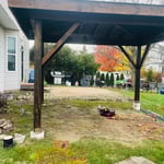 Richcliff raised patio