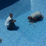 Inground vinyl liner replacement