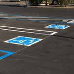 Handicap striping