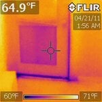 Cool air intrusion door needs weather stripping