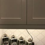 Kitchen Remodel - Under cabinet outlet not visible