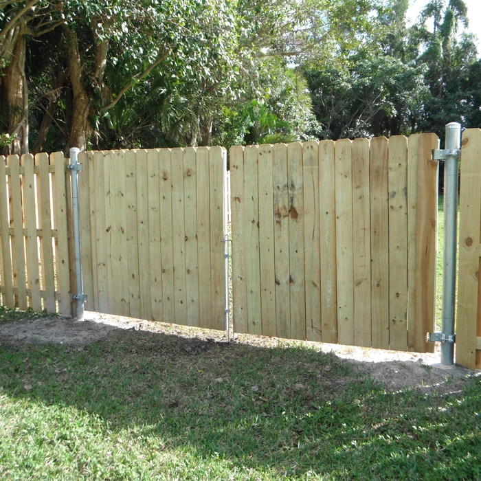 shadowbox with double gates