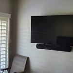 Wall mounted TV's