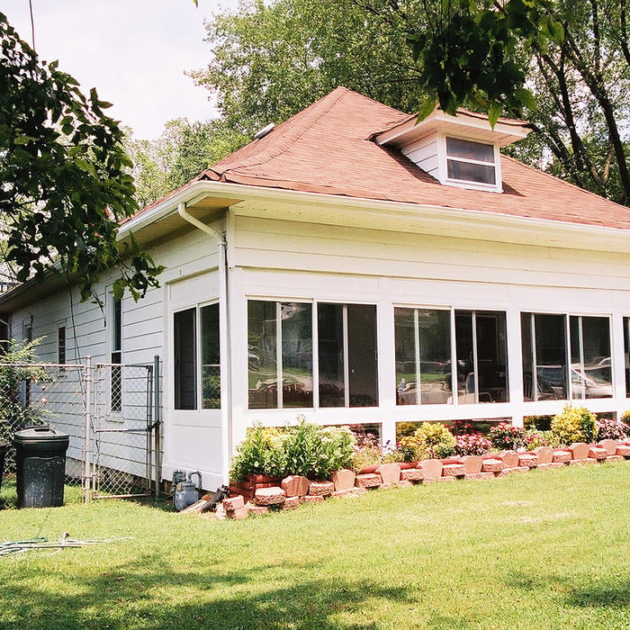 Under Existing Sunroom