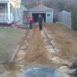 finished before paving Contractor starts