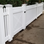 4' capecod spaced picket fence