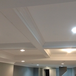 Coffered ceiling