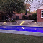 Flagstone Pool Deck, Wall & Steps