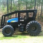 Brush Clearing 4x4 Tractor