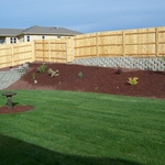Fence and Retaining Wall