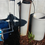 Before vertical well install