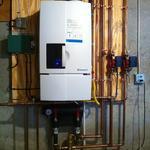new 97% combo gas boiler