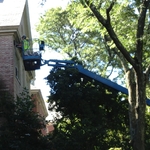 Exterior lighting project Brown U