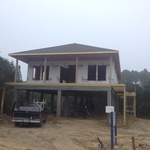 Custom home in Mexico Beach