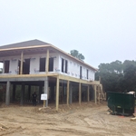 Right side of the home