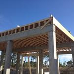 After floor joists were completed