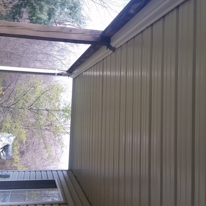 under deck gutter