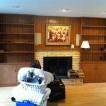 Family Room Shelves
