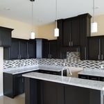 Granite on a new home