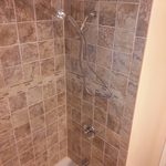 new tub and tiles