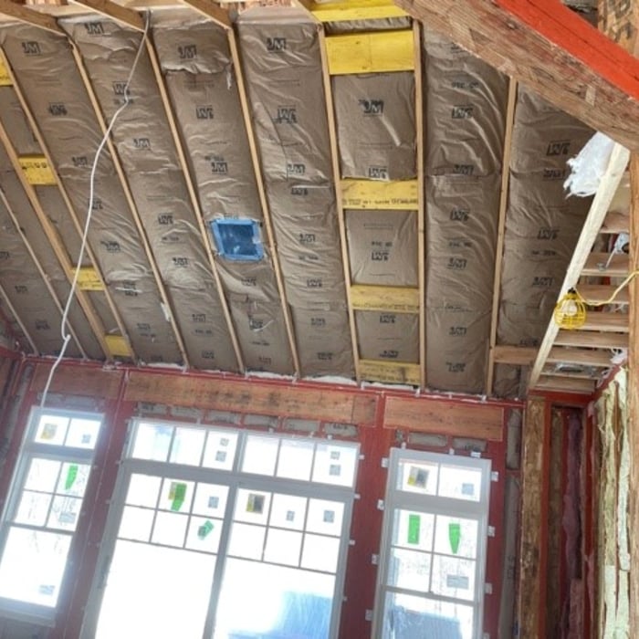 SLOPED CEILING