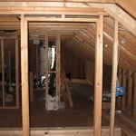 1st bedroom in progress