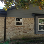 6" Black Seamless Gutters