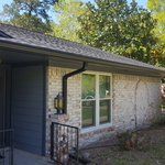 6" Black Seamless Gutters