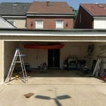 Closing in a carport