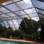 pool re-screen