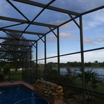 pool re-screen