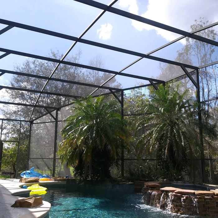 pool re-screen