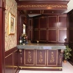 Mahogany Bar with Gold Leaf