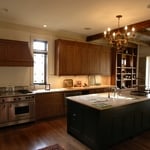Mission Stlye White Oak Kitchen