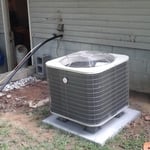 New Heat Pump Condensor