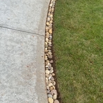 Installation of stones