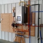 Commercial Hydronic Boiler System
