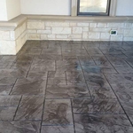Stamped concrete