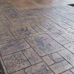 Stamped concrete