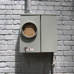 NEMA 3R 200A 1P 120/240v Meter Base installed.