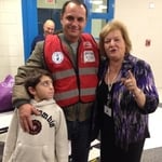 Moshe Bero with Manalapan Mayor