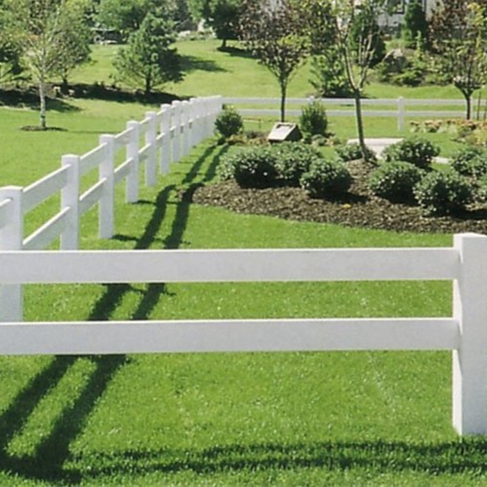 2 rail post and rail