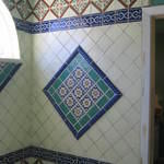 Talavera Tile in bathroom