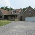 Traditional Home Exterior - Tan Cozy White Framed Windows And Doors