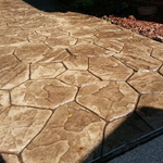 Stamped concrete