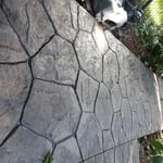 Stamped concrete